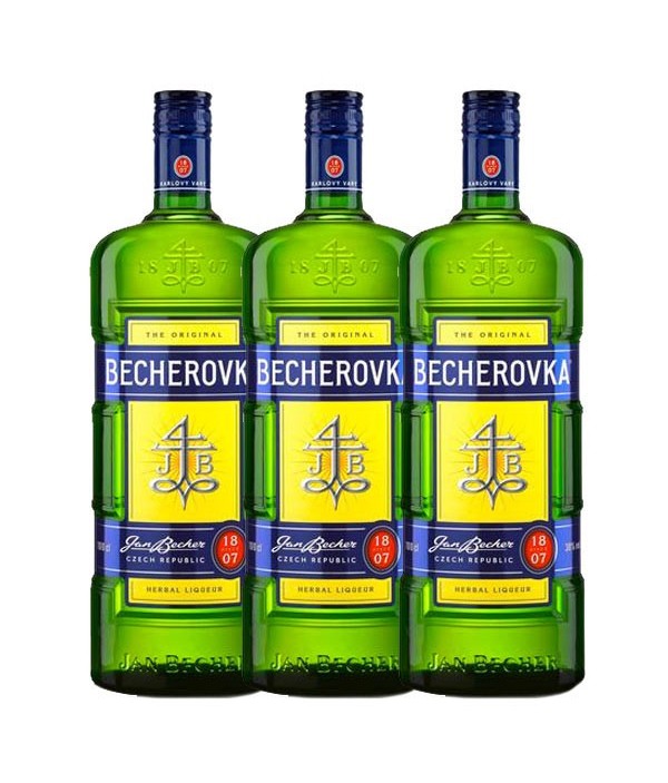 Becherovka confezione da 3 bottiglie